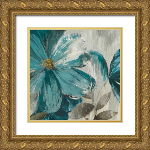 Gisel I Gold Ornate Wood Framed Art Print with Double Matting by Jensen, Asia