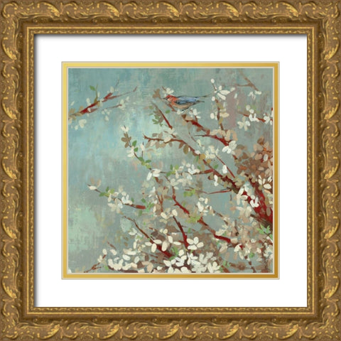 Sunshine Gleams I Gold Ornate Wood Framed Art Print with Double Matting by Jensen, Asia