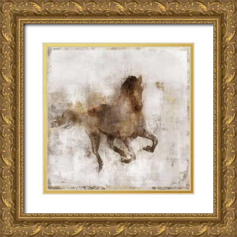 I Found My Way Gold Ornate Wood Framed Art Print with Double Matting by Roko, Ken