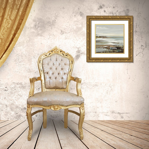 Abyss I Gold Ornate Wood Framed Art Print with Double Matting by Lera