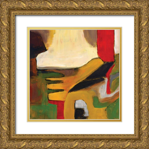 Urban Greys I Gold Ornate Wood Framed Art Print with Double Matting by Pulliam, Mark