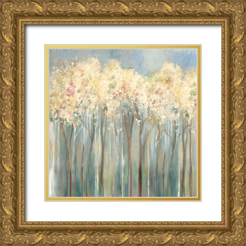 Overlooking II Gold Ornate Wood Framed Art Print with Double Matting by Pearce, Allison