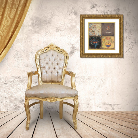 Venezia Gold Ornate Wood Framed Art Print with Double Matting by Wilson, Aimee