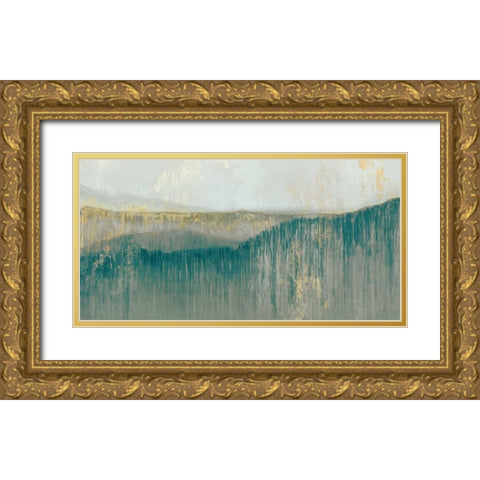 Serenity II Gold Ornate Wood Framed Art Print with Double Matting by Wilde, Susan