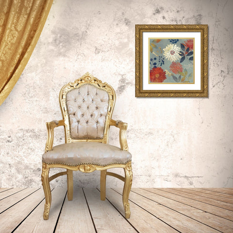 Botanical Garden II Gold Ornate Wood Framed Art Print with Double Matting by Wilson, Aimee