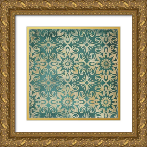 Noble II - Mini Gold Ornate Wood Framed Art Print with Double Matting by Wilson, Aimee
