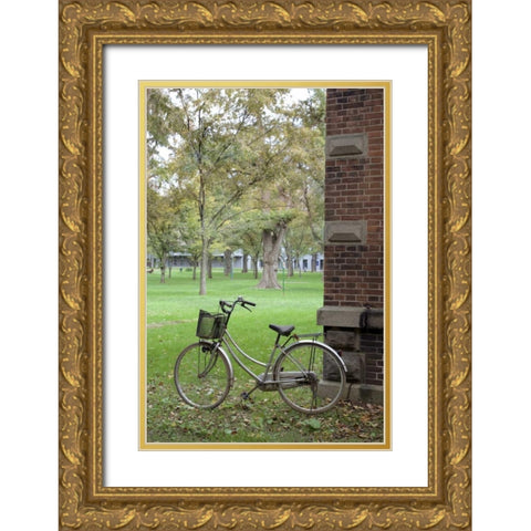 Japan Bicycle - 13 Gold Ornate Wood Framed Art Print with Double Matting by Blaustein, Alan