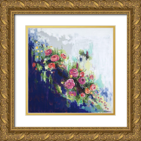 The Dance Gold Ornate Wood Framed Art Print with Double Matting by Clumeck, Alana