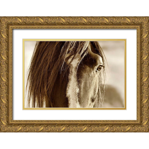 Amante Gold Ornate Wood Framed Art Print with Double Matting by Dearing, Lisa