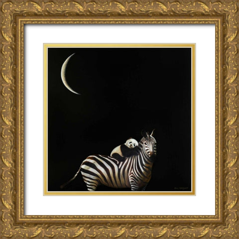 Safe Passage No. 2 Gold Ornate Wood Framed Art Print with Double Matting by Hollingsworth, Karen