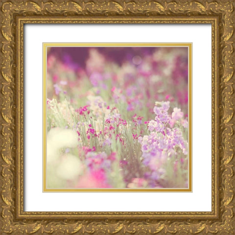Monet Gold Ornate Wood Framed Art Print with Double Matting by Soffia, Myan