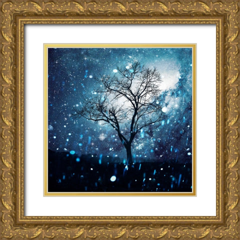 The Miracle Tree Gold Ornate Wood Framed Art Print with Double Matting by Wustenhagen, Dirk