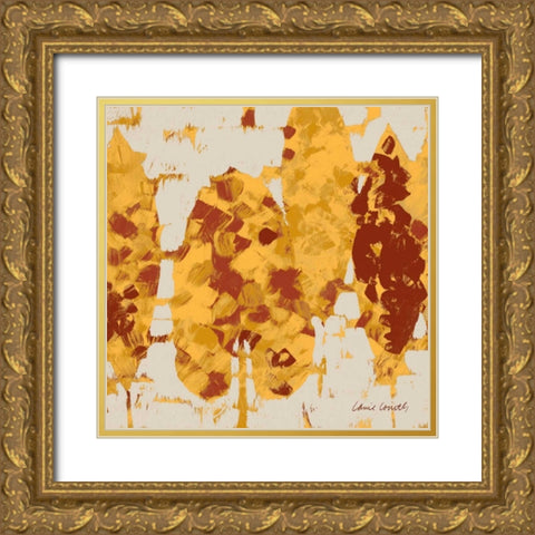 Spice Sunlit Marsh II Gold Ornate Wood Framed Art Print with Double Matting by Loreth, Lanie