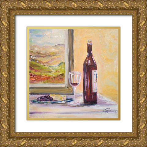 Thursday Afternoon I Gold Ornate Wood Framed Art Print with Double Matting by DeRice, Julie