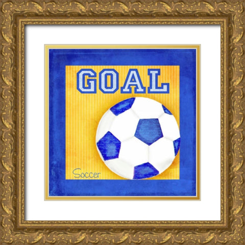 Sports Fan II Gold Ornate Wood Framed Art Print with Double Matting by Metz, Andi