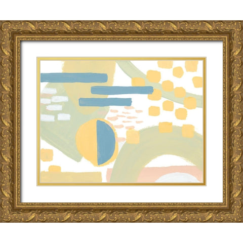 To The Tune Gold Ornate Wood Framed Art Print with Double Matting by Loreth, Lanie