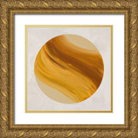 Jupiter Aimer Gold Ornate Wood Framed Art Print with Double Matting by Grace, Ajoya