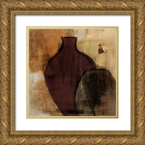 Glass Gathering I Gold Ornate Wood Framed Art Print with Double Matting by Loreth, Lanie