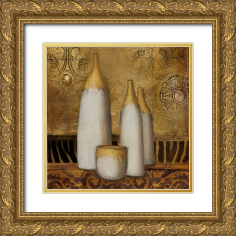 Elegantisimo on Safari II Gold Ornate Wood Framed Art Print with Double Matting by Pinto, Patricia
