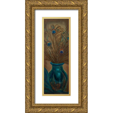 Secret World II Gold Ornate Wood Framed Art Print with Double Matting by Hakimipour-Ritter