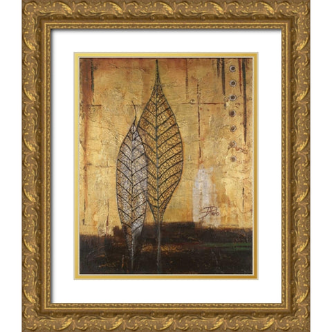 Fantasia I Gold Ornate Wood Framed Art Print with Double Matting by Pinto, Patricia