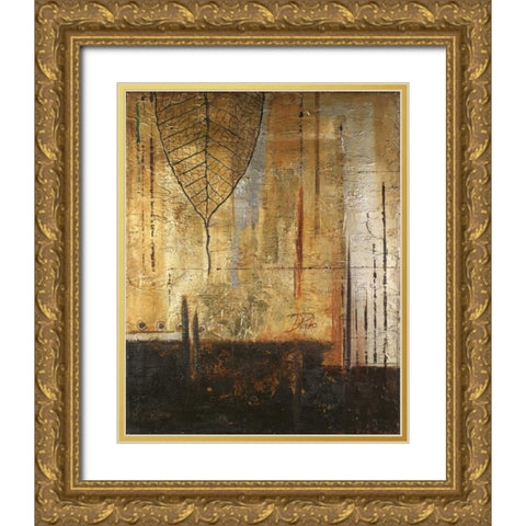 Fantasia II Gold Ornate Wood Framed Art Print with Double Matting by Pinto, Patricia