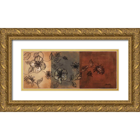 Translucence I Gold Ornate Wood Framed Art Print with Double Matting by Loreth, Lanie