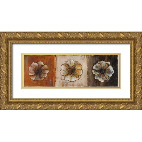 Celebration I Gold Ornate Wood Framed Art Print with Double Matting by Pinto, Patricia
