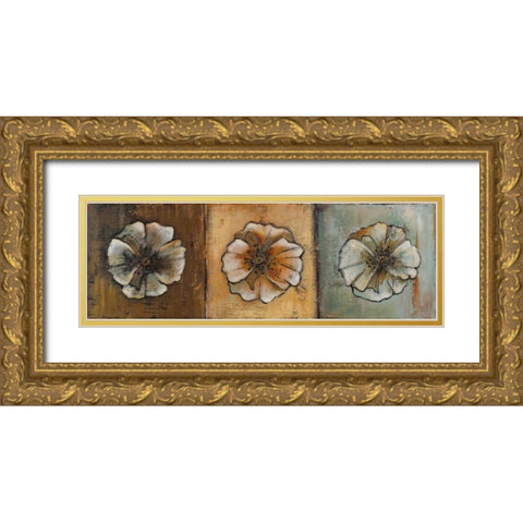 Celebration II Gold Ornate Wood Framed Art Print with Double Matting by Pinto, Patricia
