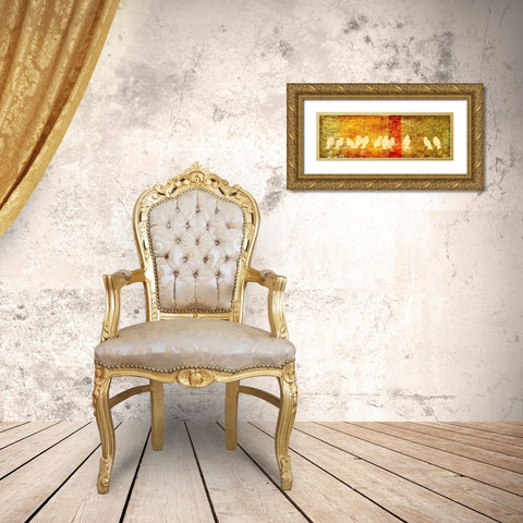 Reunion Gold Ornate Wood Framed Art Print with Double Matting by Pinto, Patricia