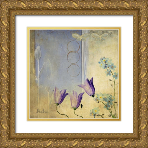 Sunrise I Gold Ornate Wood Framed Art Print with Double Matting by Pinto, Patricia