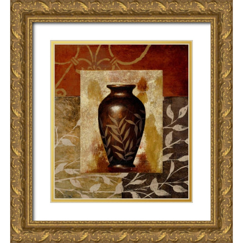 A Familiar Vessel I Gold Ornate Wood Framed Art Print with Double Matting by Marcon, Michael