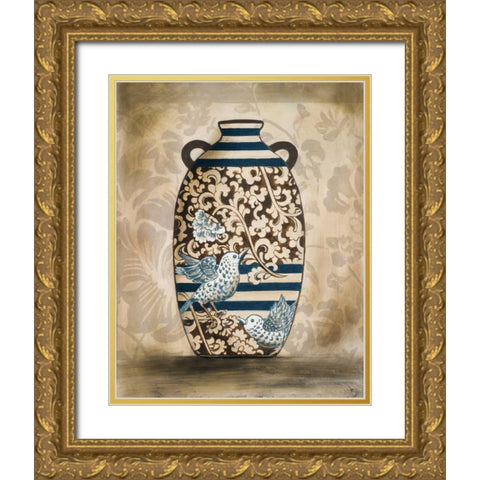 The Pottery I Gold Ornate Wood Framed Art Print with Double Matting by Pinto, Patricia