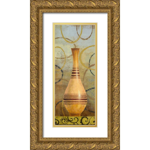 Symphony I Gold Ornate Wood Framed Art Print with Double Matting by Marcon, Michael