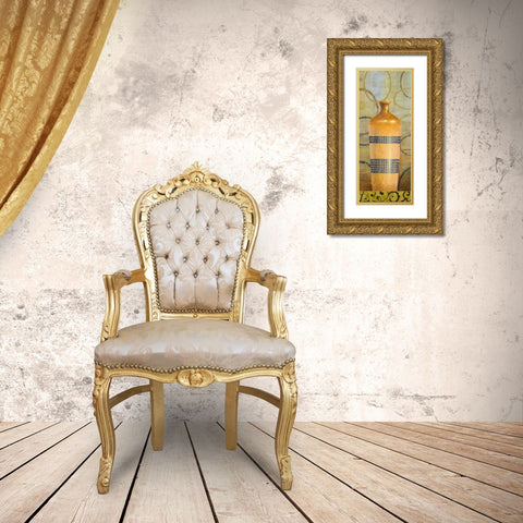 Symphony II Gold Ornate Wood Framed Art Print with Double Matting by Marcon, Michael