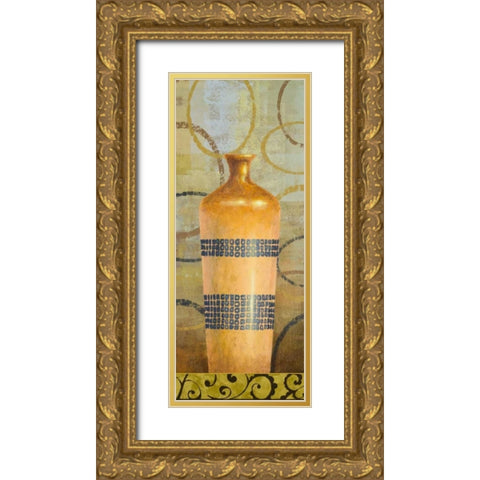 Symphony II Gold Ornate Wood Framed Art Print with Double Matting by Marcon, Michael