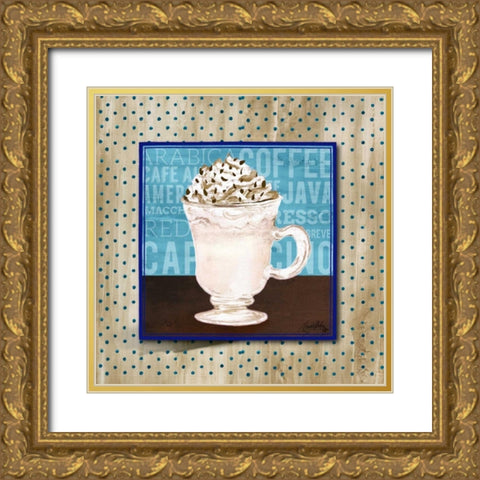 Morning Brew II Gold Ornate Wood Framed Art Print with Double Matting by Medley, Elizabeth