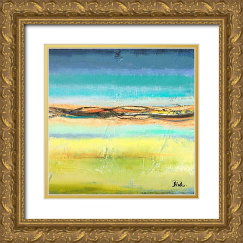 Twilight II Gold Ornate Wood Framed Art Print with Double Matting by Pinto, Patricia