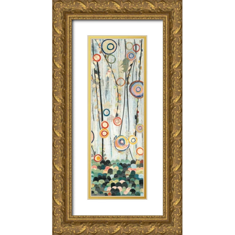 Blooming Meadow II Gold Ornate Wood Framed Art Print with Double Matting by Boggs, Candra