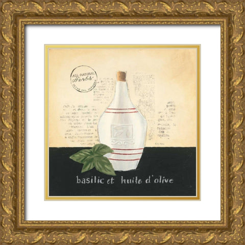 Huile d Olive III Gold Ornate Wood Framed Art Print with Double Matting by Adams, Emily