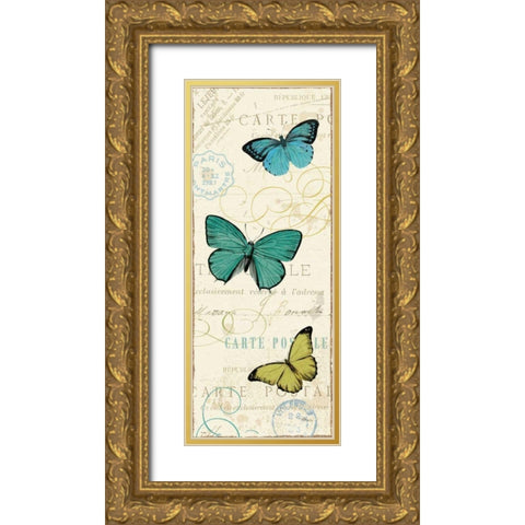 Live to Love VII Gold Ornate Wood Framed Art Print with Double Matting by Pela Studio