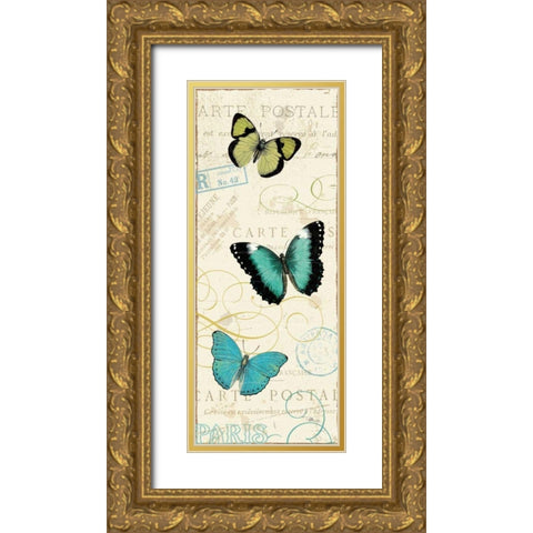 Live to Love VIII Gold Ornate Wood Framed Art Print with Double Matting by Pela Studio