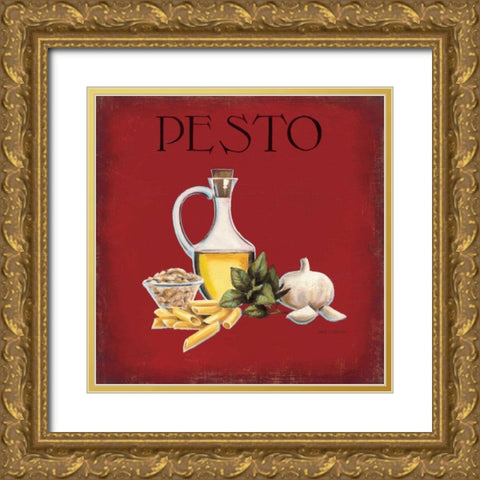 Italian Cuisine II Gold Ornate Wood Framed Art Print with Double Matting by Fabiano, Marco