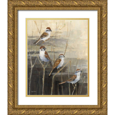 Evening Sanctuary II Gold Ornate Wood Framed Art Print with Double Matting by Tillmon, Avery