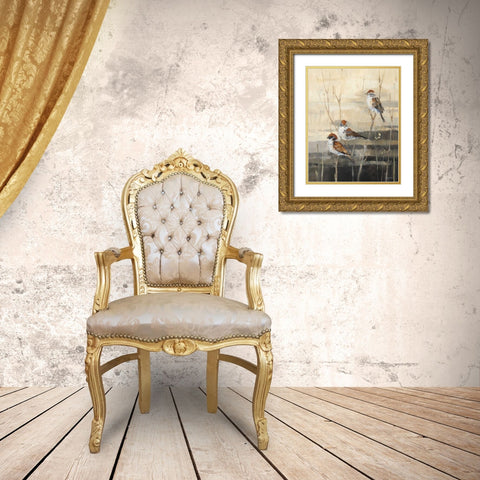 Evening Sanctuary III Gold Ornate Wood Framed Art Print with Double Matting by Tillmon, Avery