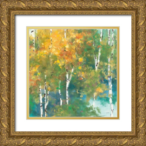 Confetti I Gold Ornate Wood Framed Art Print with Double Matting by Purinton, Julia