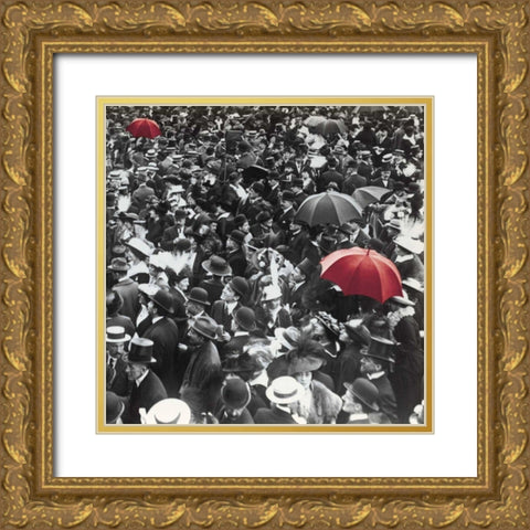 The Coronation Gold Ornate Wood Framed Art Print with Double Matting by Wild Apple Portfolio