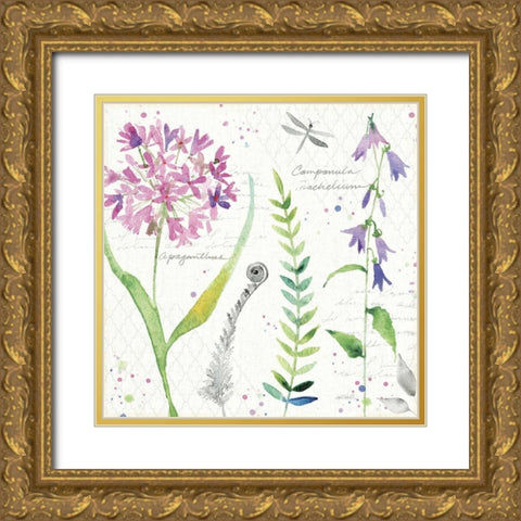 Soft Nature III Gold Ornate Wood Framed Art Print with Double Matting by Tavoletti, Anne