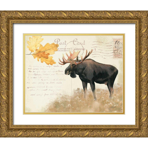 Northern Wild III Gold Ornate Wood Framed Art Print with Double Matting by Wiens, James