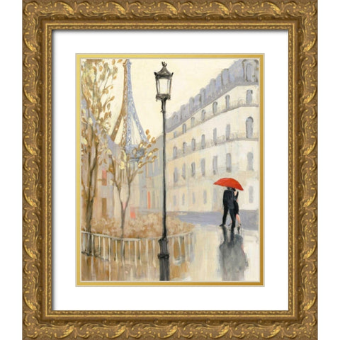 To the Metro II Gold Ornate Wood Framed Art Print with Double Matting by Purinton, Julia